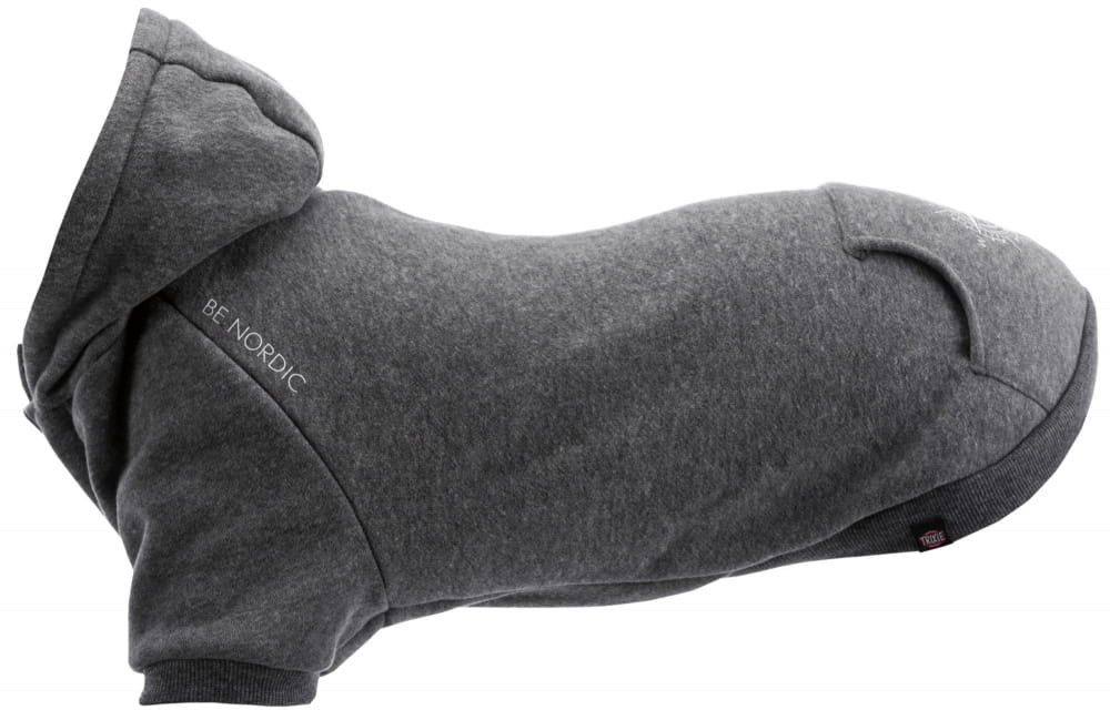 Trixie bluza z kapturem dla psa Be Nordic szara S 36cm