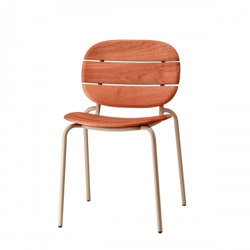 Scab Design Krzesło Si-Si drewniane - rama terracotta 2515 ZA