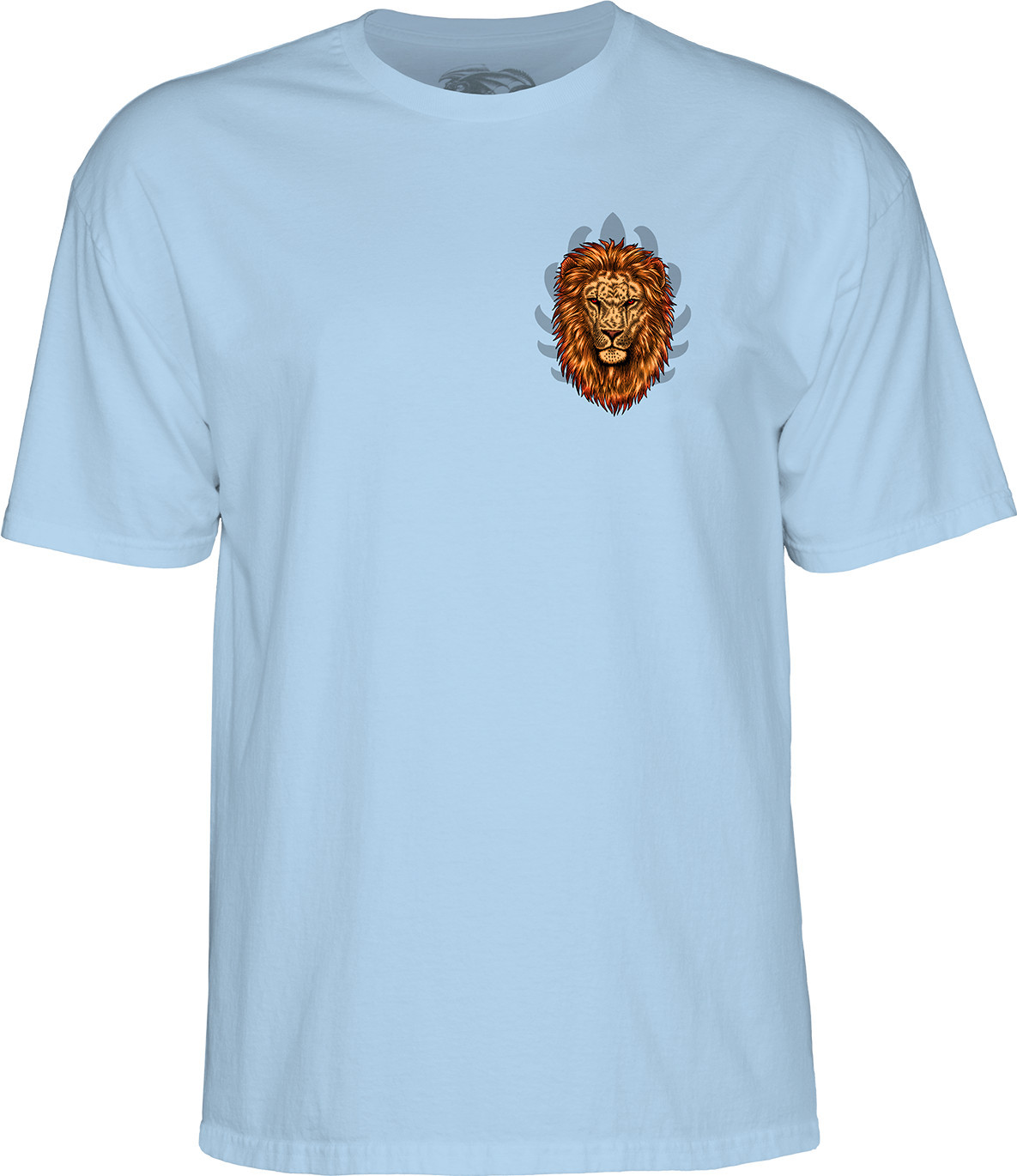 POWELL PERALTA t-shirt POWELL PERALTA SALMAN AGAH LION TEE Powder Blue