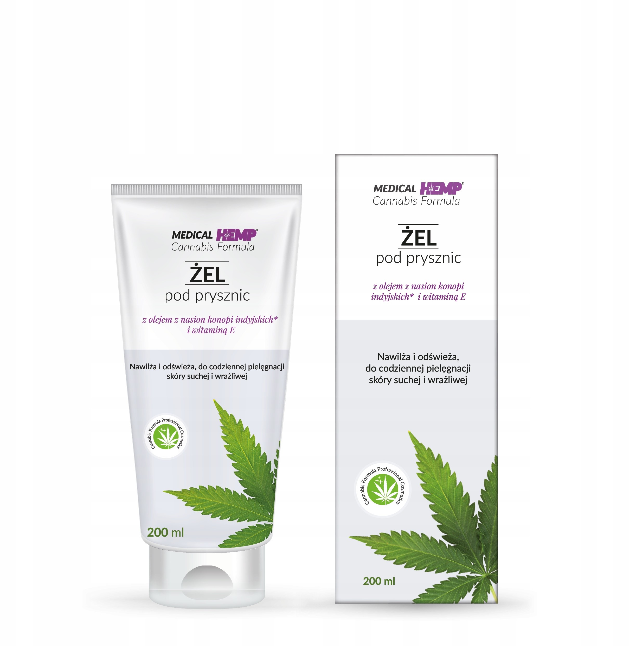 Hemp Hoodlamb Medical Żel Pod Prysznic Z Konopi 200 ML