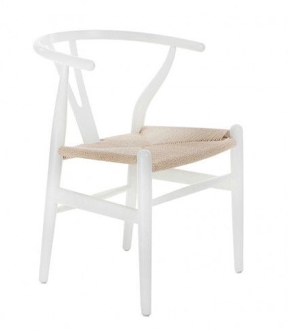 Krzesło Ermi białe