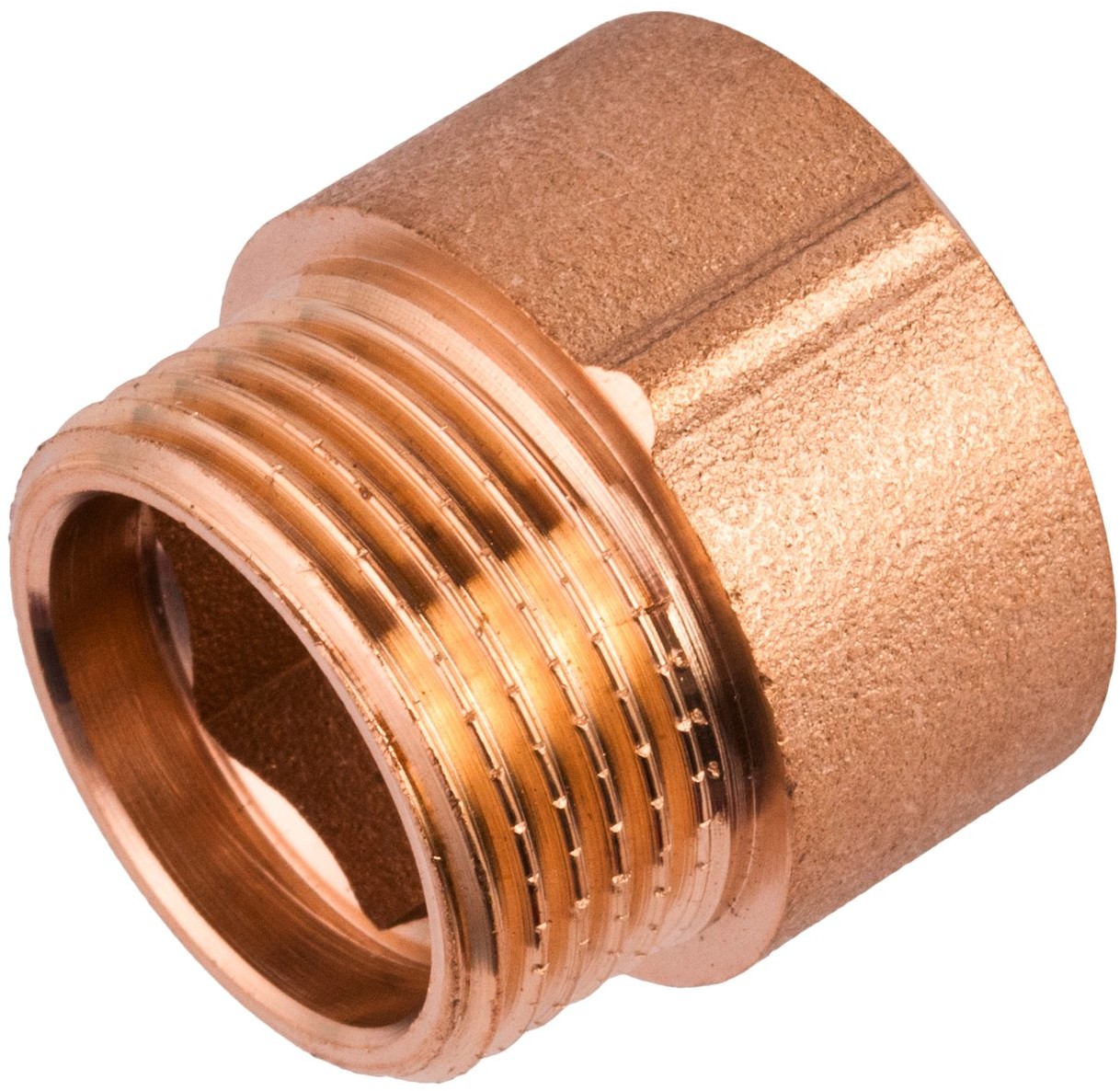 Invena Przedłużka GW/GZ mosiądz 3/4