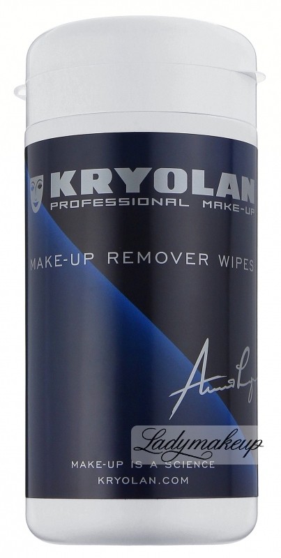 Kryolan KRYOLAN - MAKE-UP REMOVER WIPES - Chusteczki do demakijażu - 60 szt. - ART. 5624