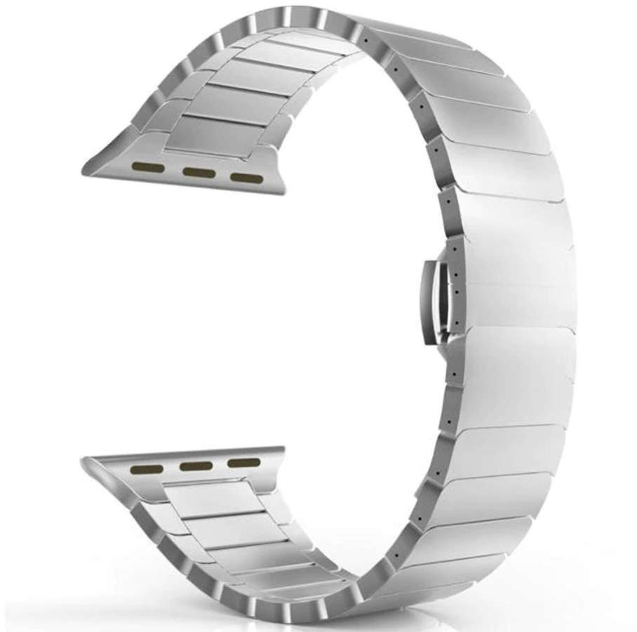 Alogy Bransoleta Stainless Steel do Apple Watch 38/40/41mm Srebrna 9375X27