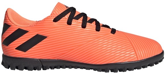 Adidas Buty piłkarskie Nemeziz 19.4 Tf Jr pomarańczowe EH0503