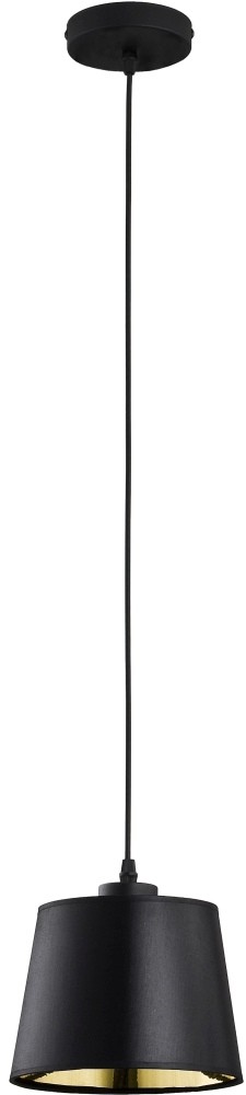 TK Lighting Zwis sufitowy nowoczesny 1pł BEN BLACK 2274 TKL2274