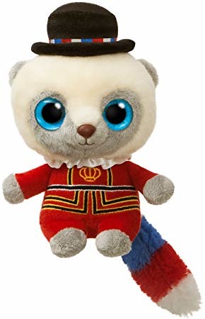 Aurora YooHoo, pluszowy zwierzak, wielokolorowy, 12,7 cm, pamiątka z Londynu, prezent 61218