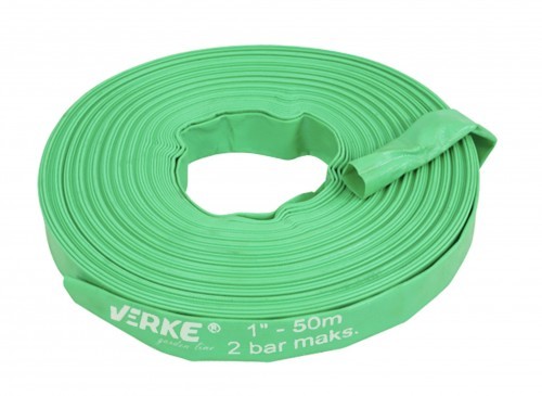 VERKE WĄŻ DO WODY GUMOWY POMPA STRAŻACKI 1'' 50M VERKE V60126 V60126