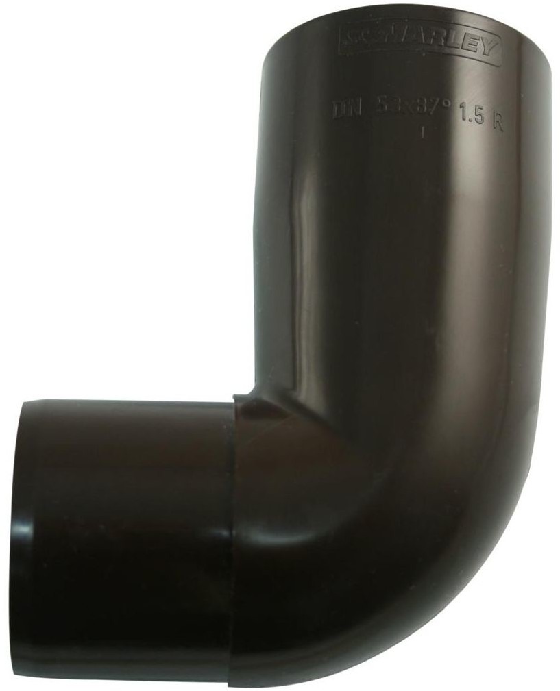 Marley Kolano rynnowe 75 mm / 87° Brązowe