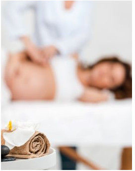 Masaż dla kobiety w ciąży lub młodej mamy - Katowice P0009670