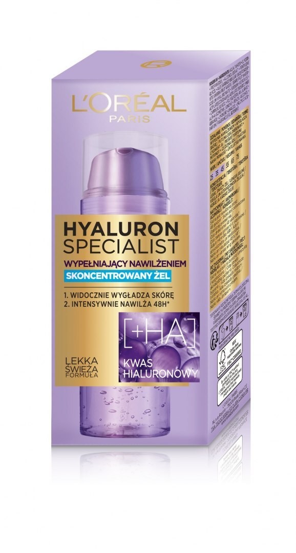 Loreal Hyaluron Specjalist Skoncentrowany Żel wypełniający nawilżeniem 50ml 127435