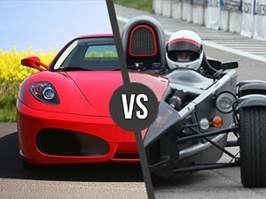 Ferrari F430 kontra Ariel Atom Ułęż kierowca I okrążenie TAAK_FAU