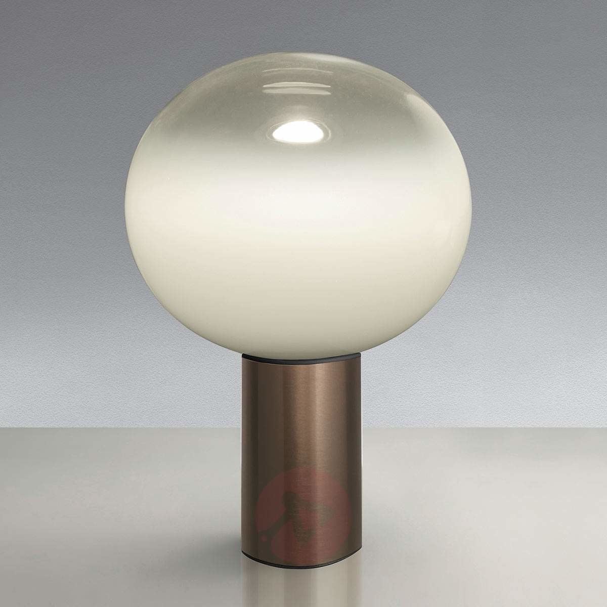 Artemide Laguna 26 lampa stołowa, brąz