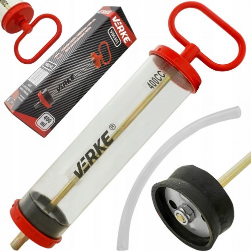 VERKE ODSYSARKA RĘCZNA OLEJARKA 400ML STRZYKAWKA VERKE V86341