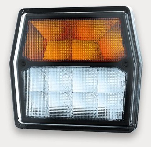 FRISTOM Lampa LED zespolona przednia 12V FT-225 FT-225 LED