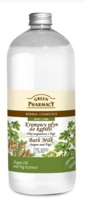 Green Pharmacy Płyn do kąpieli Olej arganowy i Figi 1000ml GP18-1343