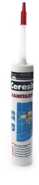 Ceresit Silikon sanitarny CS25 chocolate 280ml- 1573761 lub 492124