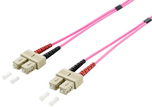 Equip LWL Patch Cable HF SC/SC 50/125 Duplex OM4 Fioletowy 3 m 255523