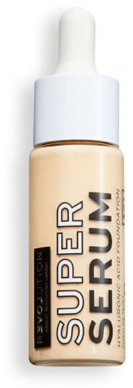 Makeup Revolution Nawilżający makijaż Relove Super Serum Hyaluronic Acid Foundation) 25 ml Cień F0.2)