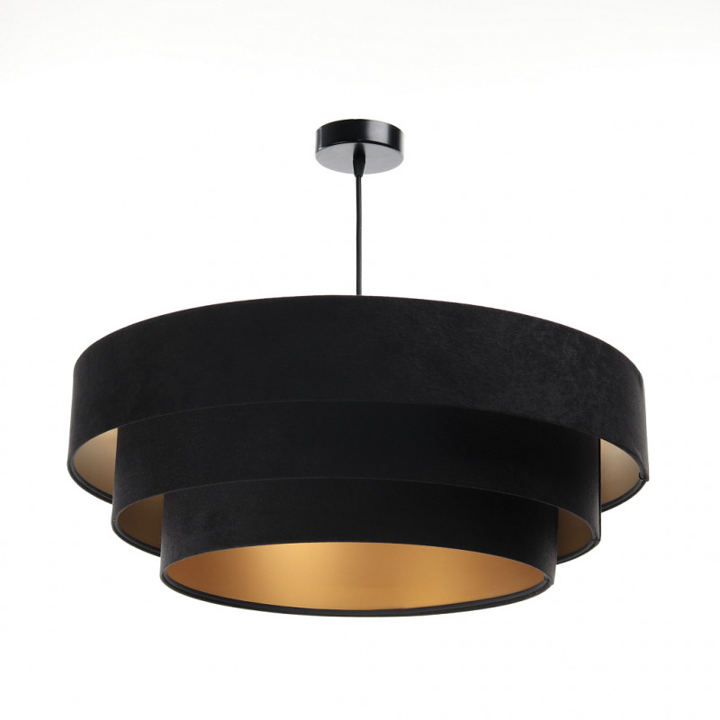 ImoLight Lampa wisząca Dalia Czarno-Złota 050-009-60 // IL-Dl-003