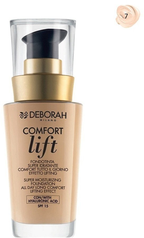 Deborah Comfort Lift Moisturizing Foundation podkład nawilżający z efektem liftingu SPF 15 nr 07 Vanilla 30ml