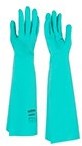 Kimberly Clark 25624 Jackson Safety G80 nitrylowe rękawice ochronne przed środkami chemicznymi o długim okresie mankiet, ręcznie specyficzne dla pary, 45 cm, zielony (zestaw 12 szt.) 25624