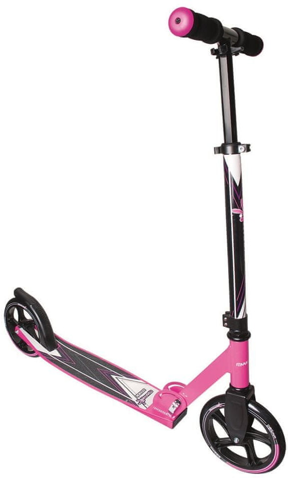 Muuwmi aluminum scooter 205mm black pink 463