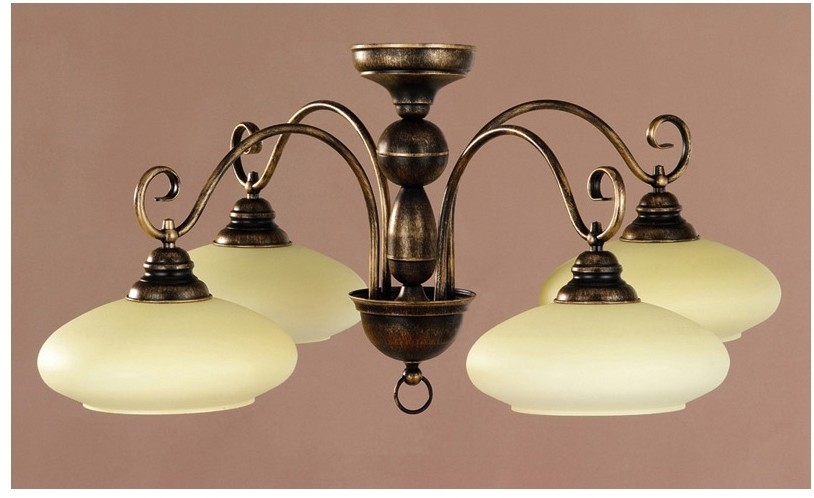 Jupiter 398 - BO-4PL- Lampa sufitowa BOLERO 4xE27/60W/230V