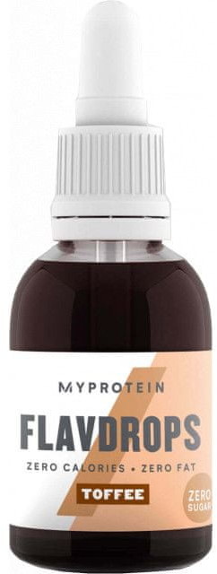 Myprotein Flavdrops 100 ml toffi karmelowe)