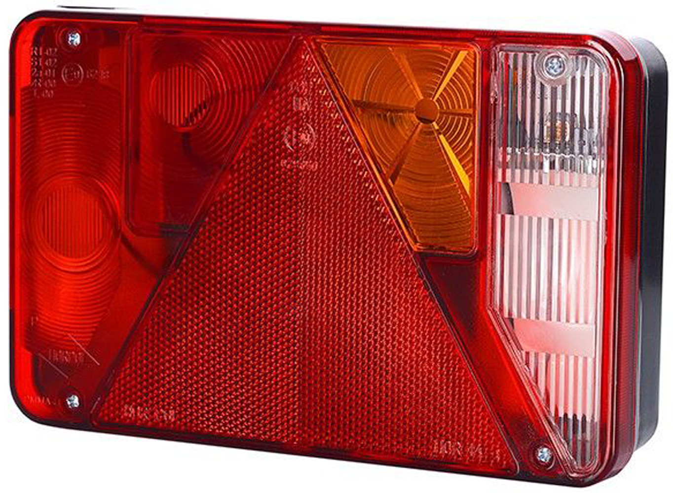 HORPOL Lampa zespolona tylna z trójkątem odblaskowym LZT 470 prawa LZT 470