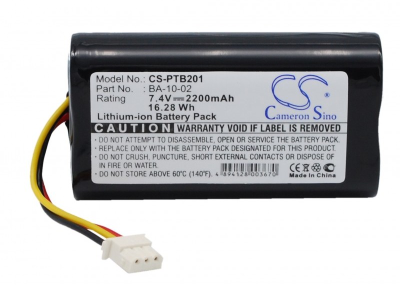Cameron Sino Citizen CMP-10 Mobile Thermal printer battery BA-10-02 2200mAh 16.28Wh Li-Ion 7.4V