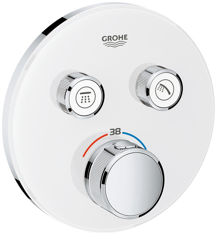 Grohe bateria termostatyczna do obsługi dwóch wyjść wody Grohtherm SmartControl 29151LS0 29151LS0