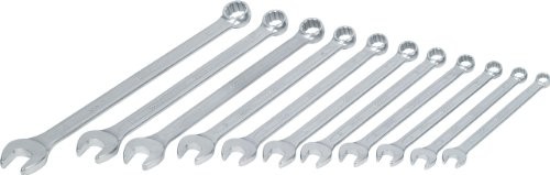 KS Tools 517.1505 zestaw kluczy pierścieniowych szczękowych, bardzo długie 11-częściowy 4042146408926