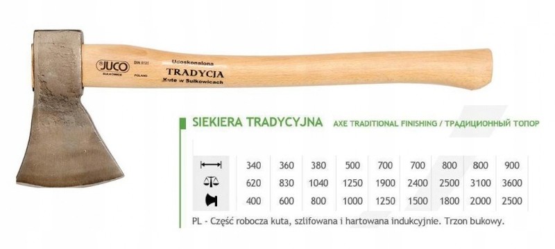 Juco Siekiera Tradycyjna 0,6kg