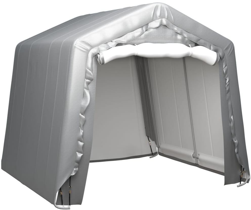 vidaXL Namiot magazynowy, 240x240 cm, stal, szary 3079584