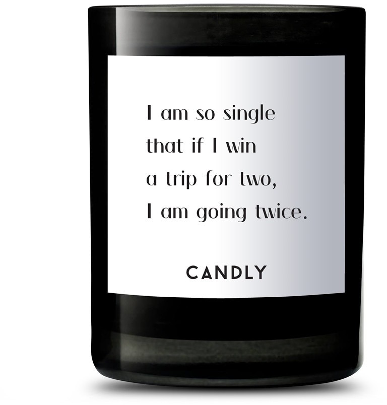 Candly&Co Candly&Co I am so single Świeca 250g