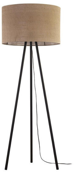 TK Lighting Lampa sufitowa plafon ekologiczna JUTA E27 szer. 60cm brązowy TK5569