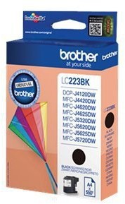 Brother Tusz LC223BK Black 550str