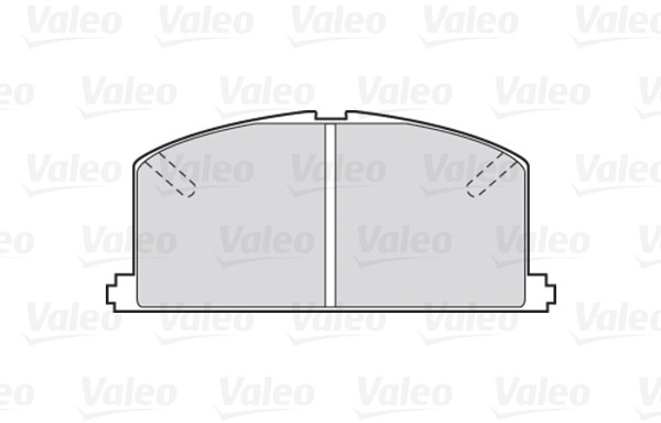 VALEO klocki hamulcowe first 301266 301266