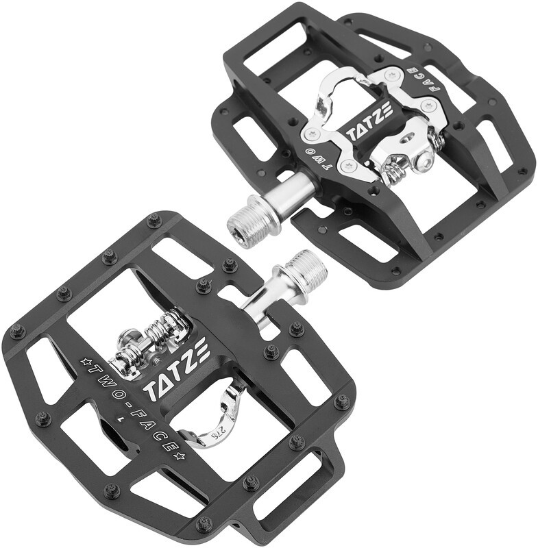 TATZE TATZE MTB Two-Face Flat/SPD Pedals  2022 Pedały MTB 958599