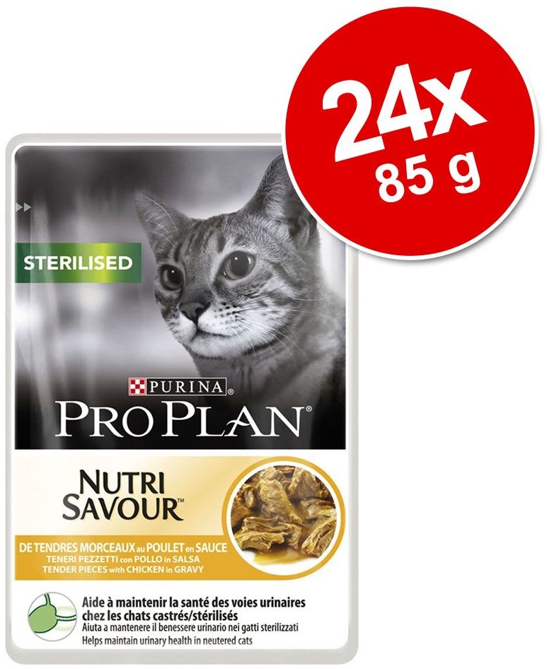 Pro Plan Delicate Nutrisavour 6 x 85 g Indyk