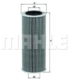 Knecht Filtr Oleju OX 368D1