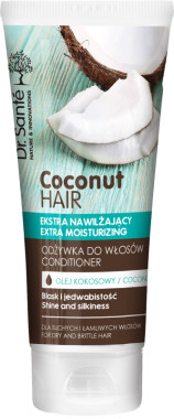 Sante Dr. Ekstranawilżająca odżywka do włosów suchych i łamliwych Blask i jedwabistość - Dr. Coconut Hair Ekstranawilżająca odżywka do włosów suchych i łamliwych Blask i jedwabistość - Dr. Coconut Hair