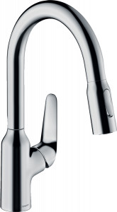 Hansgrohe 71801000 M42 bateria kuchenna 180 z wyciąganą wylewką chrom