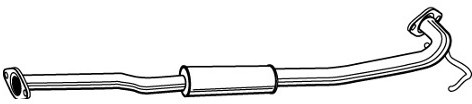 WALKER Tłumik srodkowy 22990