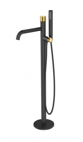 Metal-Hurt Bateria OVE BLACK+GOLD wannowa wolnostojąca czarny mat/złoty BJV303/2B-R34