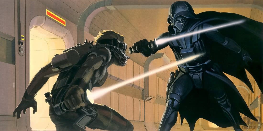 Komar Fototapeta Star Wars Classic RMQ Vader vs Luke DX10-066 DX10-066