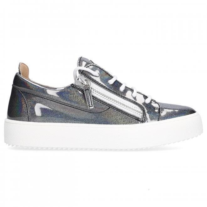 Giuseppe Zanotti Trampki niskie FRANKIE skóra lakierowana