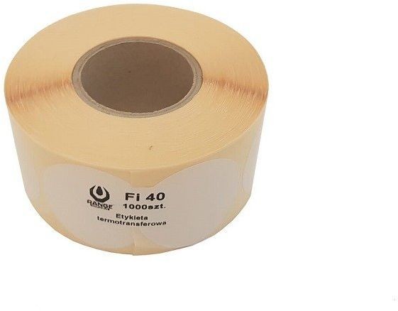 Zaklejki Range Solutions do tarczy - 40 mm 1000 szt. Białe (RAN-14-027069) G RAN-14-027069