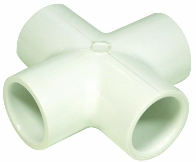 USMetrix Krzyżak PVC  1/2  KW/KW/KW/KW
